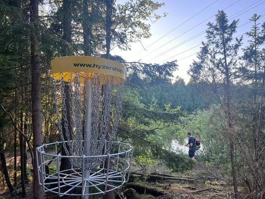 disc golf kurv, frisbeegolf kurv norge