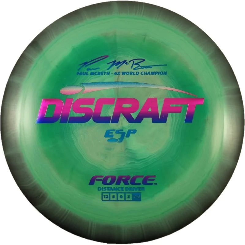 Kjøp Discraft ESP Force Paul McBeth i Norge | Frisbeegolf | Hyzershop