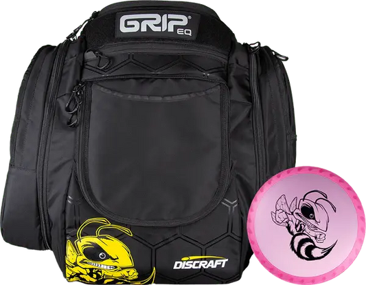 GRIPeq - AX6 Buzzz Disc Golf Bag m/ BuzzzSaw